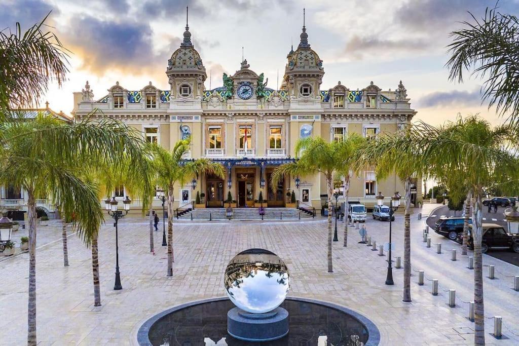 Luxueux Studio Neuf - Frontiere Monaco - Piscine - Parking Prive Zewnętrze zdjęcie