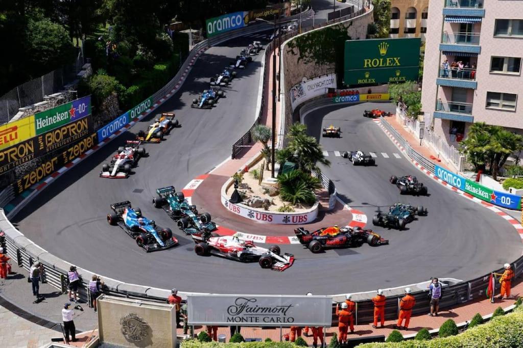 Luxueux Studio Neuf - Frontiere Monaco - Piscine - Parking Prive Zewnętrze zdjęcie